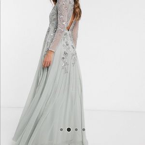 ASOS Embellished Floral occasion maxi dress